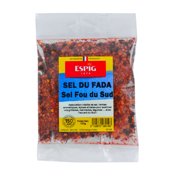 Sel fou du Sud 100 g - Epicerie Barakka