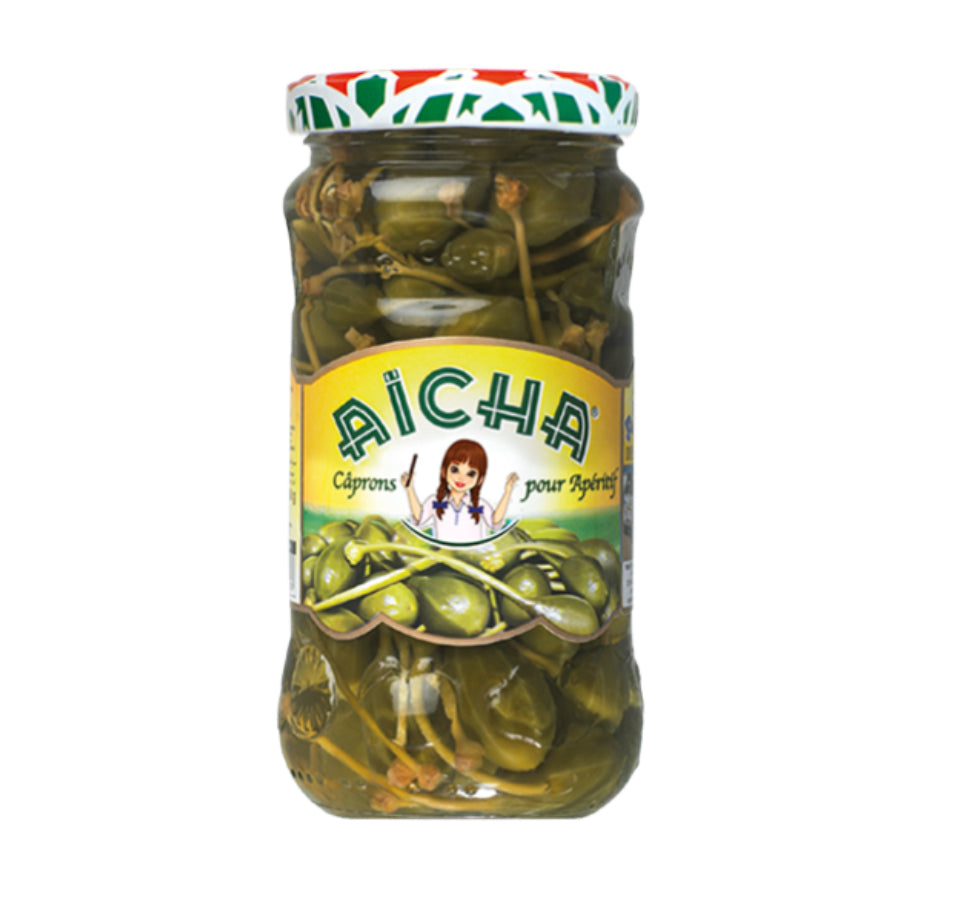 Câprons au vinaigre Aicha 170g - Epicerie Barakka