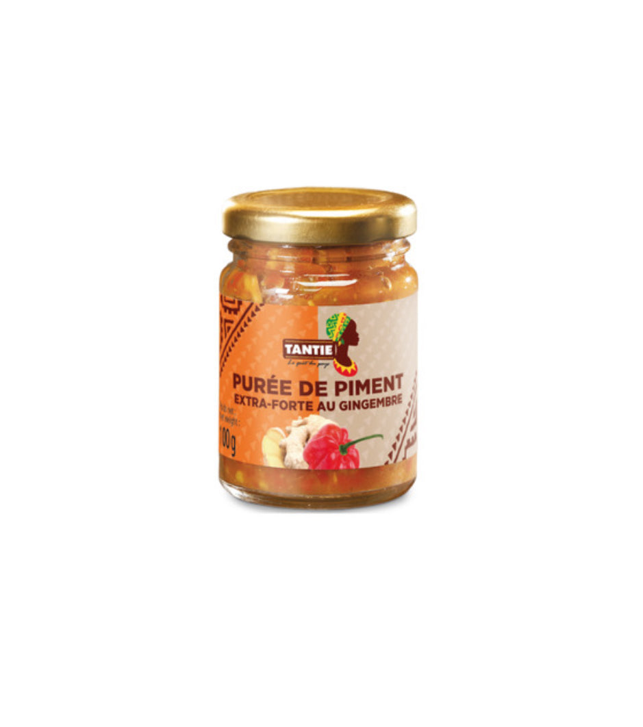 Purée de piment extra fort au gingembre 100g - Epicerie Barakka