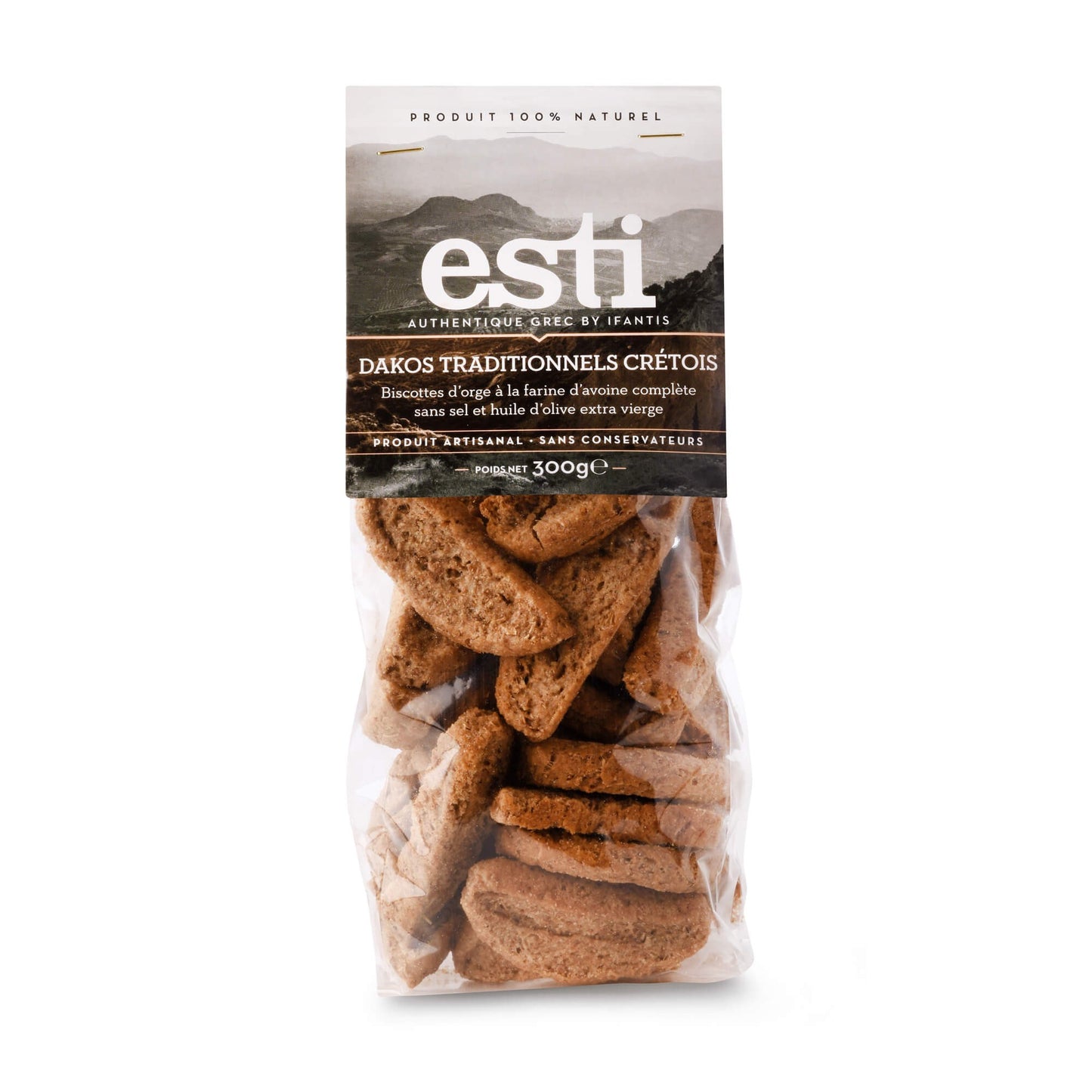 Biscotte d’orge Crétois « Dakos »300g - Epicerie Barakka