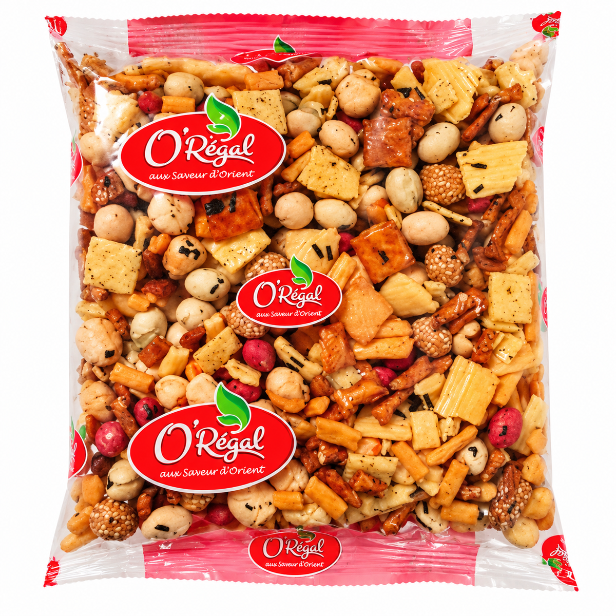 Mélange Rice crackers 250g - O’régal - Epicerie Barakka