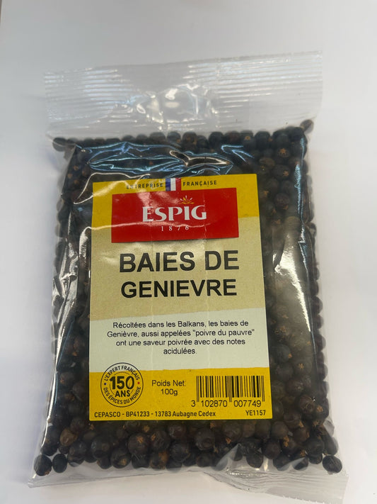 Baies de Genièvre 100g - Epicerie Barakka