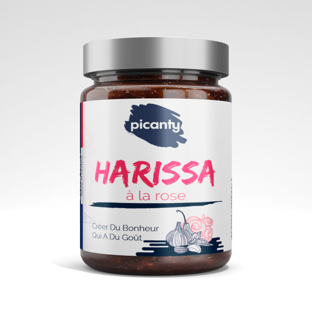 Harissa à la Rose 210g - Epicerie Barakka
