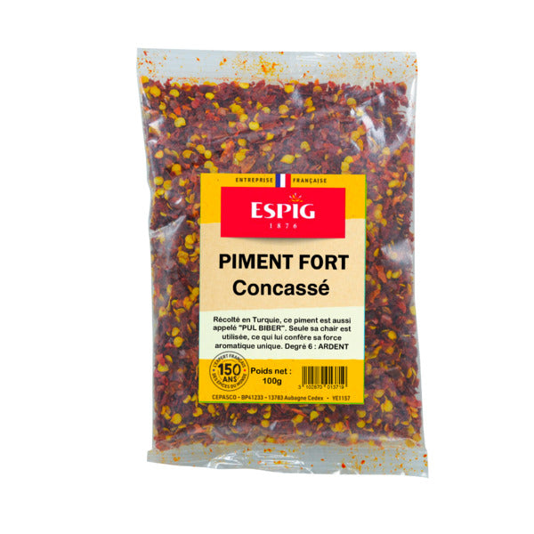 Piment Fort Concassé 100g - Epicerie Barakka