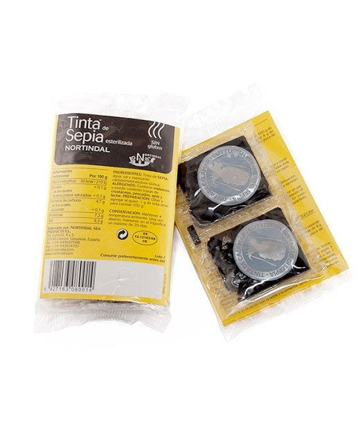 Encre de Seiche naturelle 4x4g - Epicerie Barakka