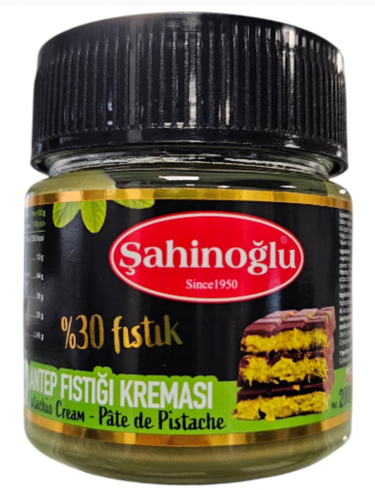 Pâte de Pistache Antep 30% 200g