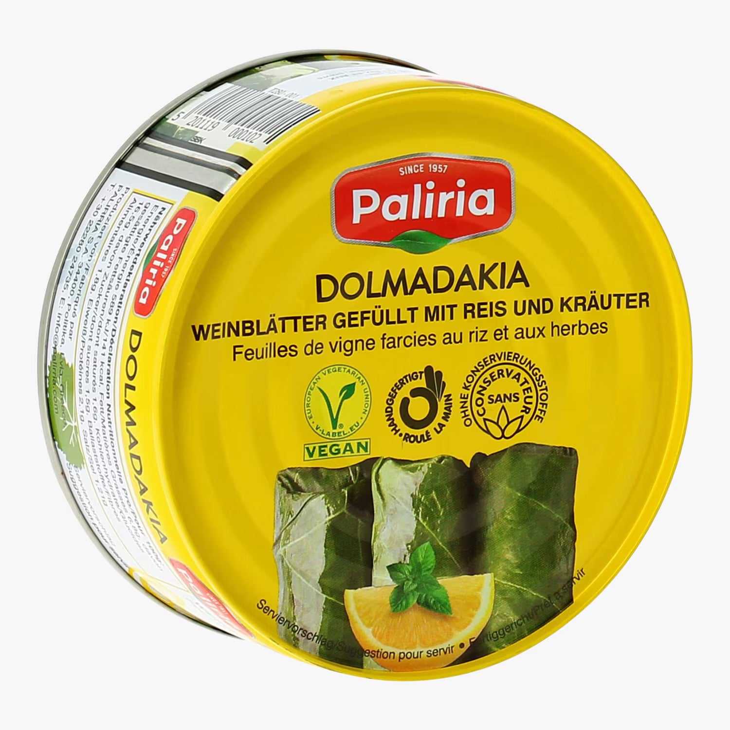 Feuilles de vignes farcies au riz et herbes 280g - Epicerie Barakka