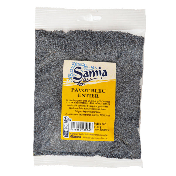 Pavot bleu 100g - Epicerie Barakka