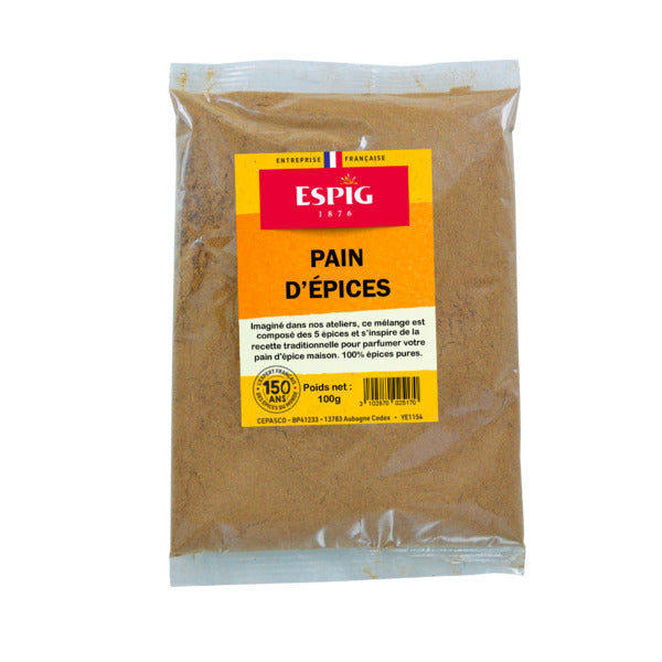 Épices pour Pain d’Épices 100 g - Epicerie Barakka