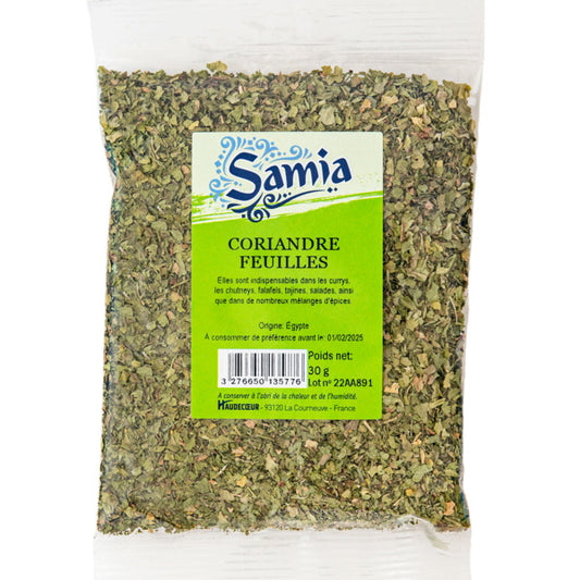Coriandre en feuilles 30 g - Epicerie Barakka