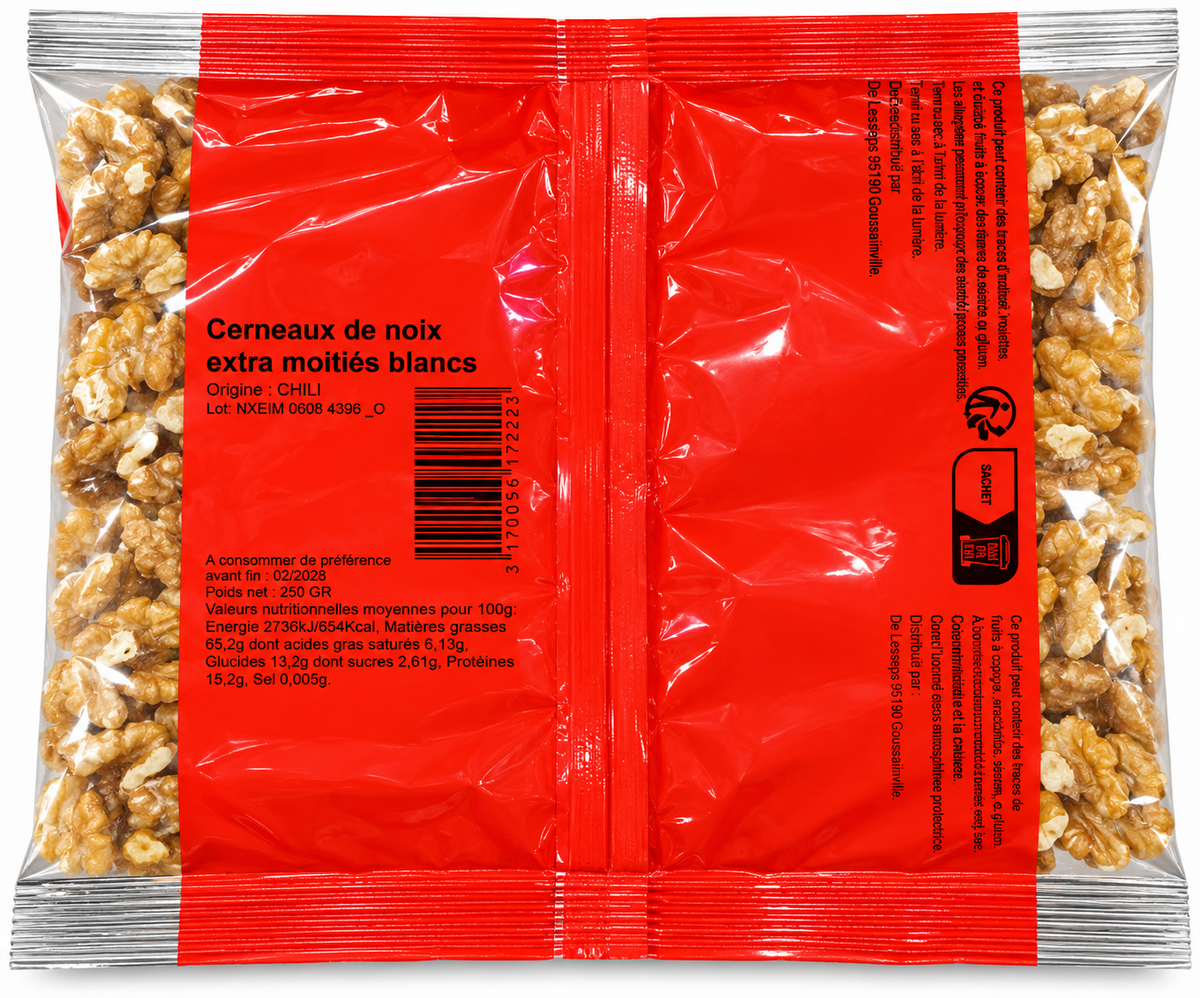 Cerneaux de noix 200 g – O’régal - Epicerie Barakka