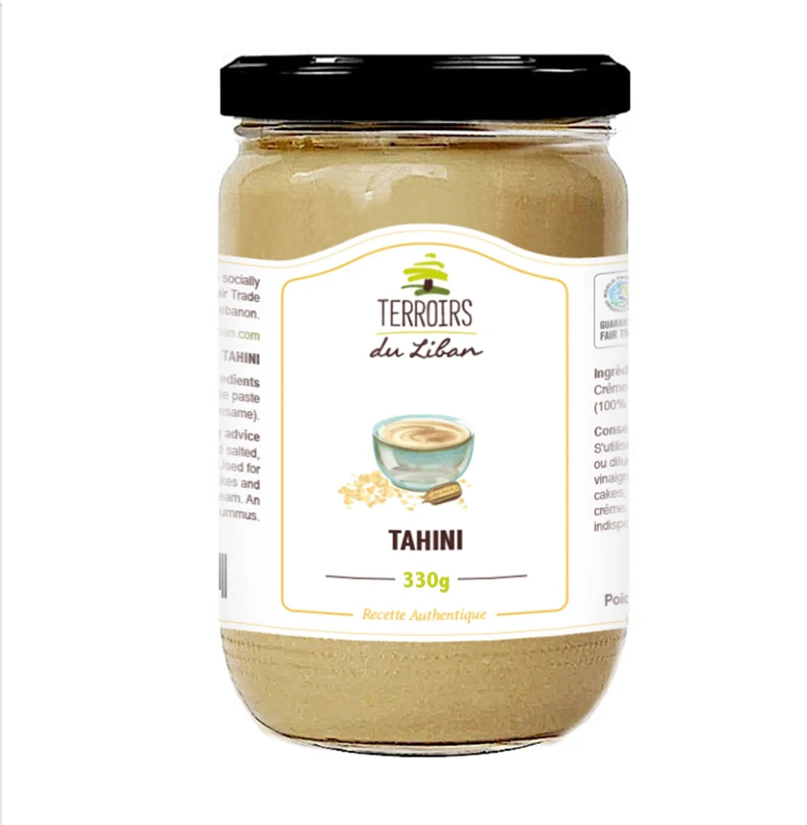 Tahina Crème de Sésame 330g - Epicerie Barakka