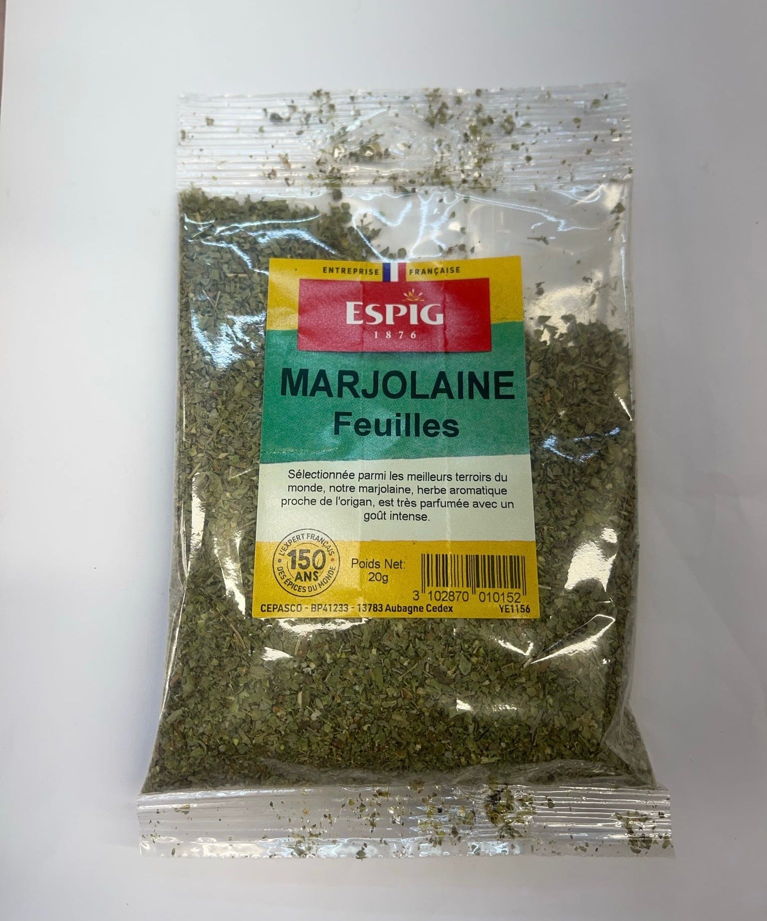 Marjolaine feuille 20g - Epicerie Barakka