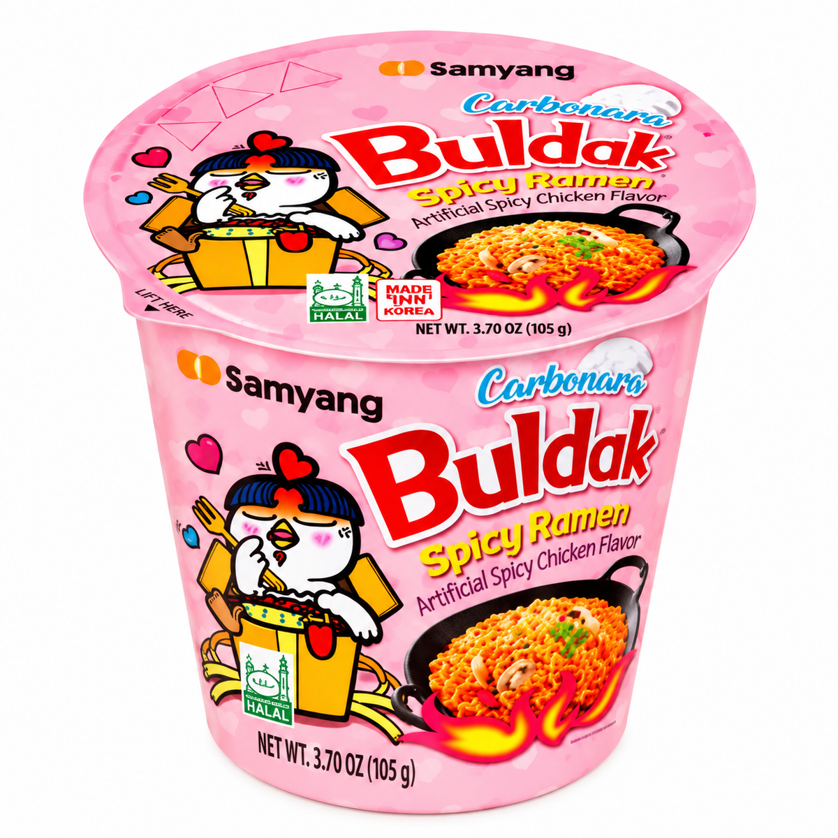 Nouilles instantanées Carbonara 105 g – Buldak