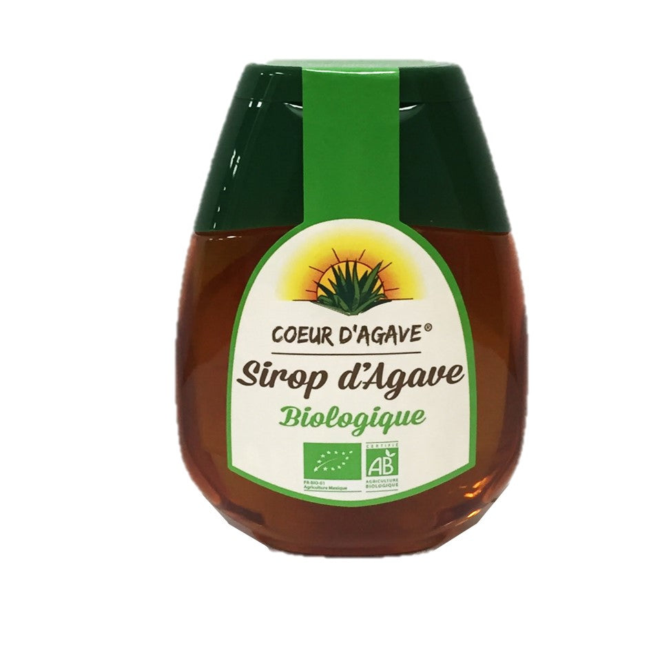 Sirop d’Agave Biologique – Cœur d’Agave 250 g - Epicerie Barakka