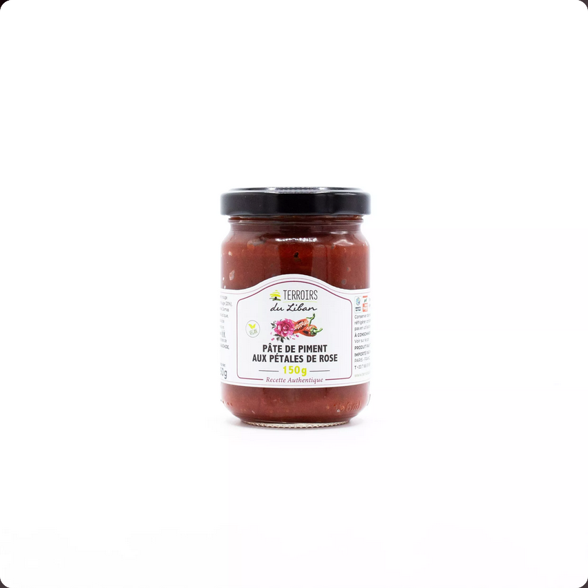 Pâte de Piment aux Pétales de Rose 150g - Epicerie Barakka