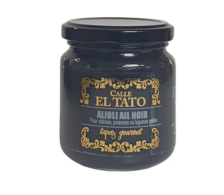 Sauce Aïoli à l’Ail Noir 185g – El Tato