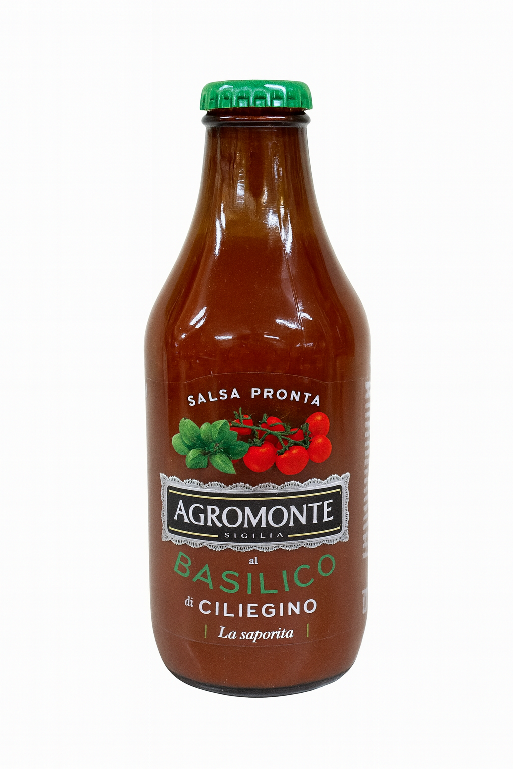 Sauce Tomate Cerise au Basilic 330g – Agromonte - Epicerie Barakka