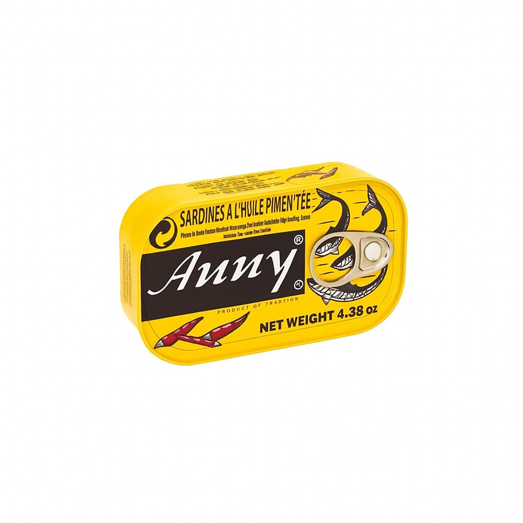 Sardines à l’huile pimentée 120g - Epicerie Barakka