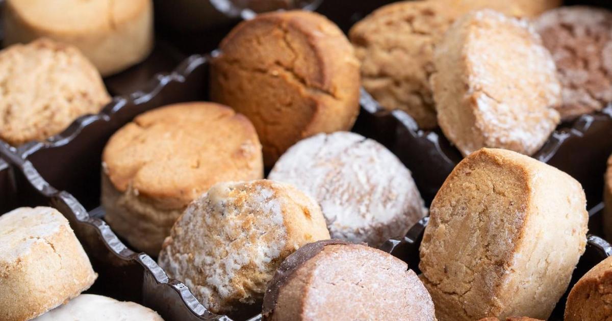 Surtido de mantecados - assortiment de biscuits Espagnol