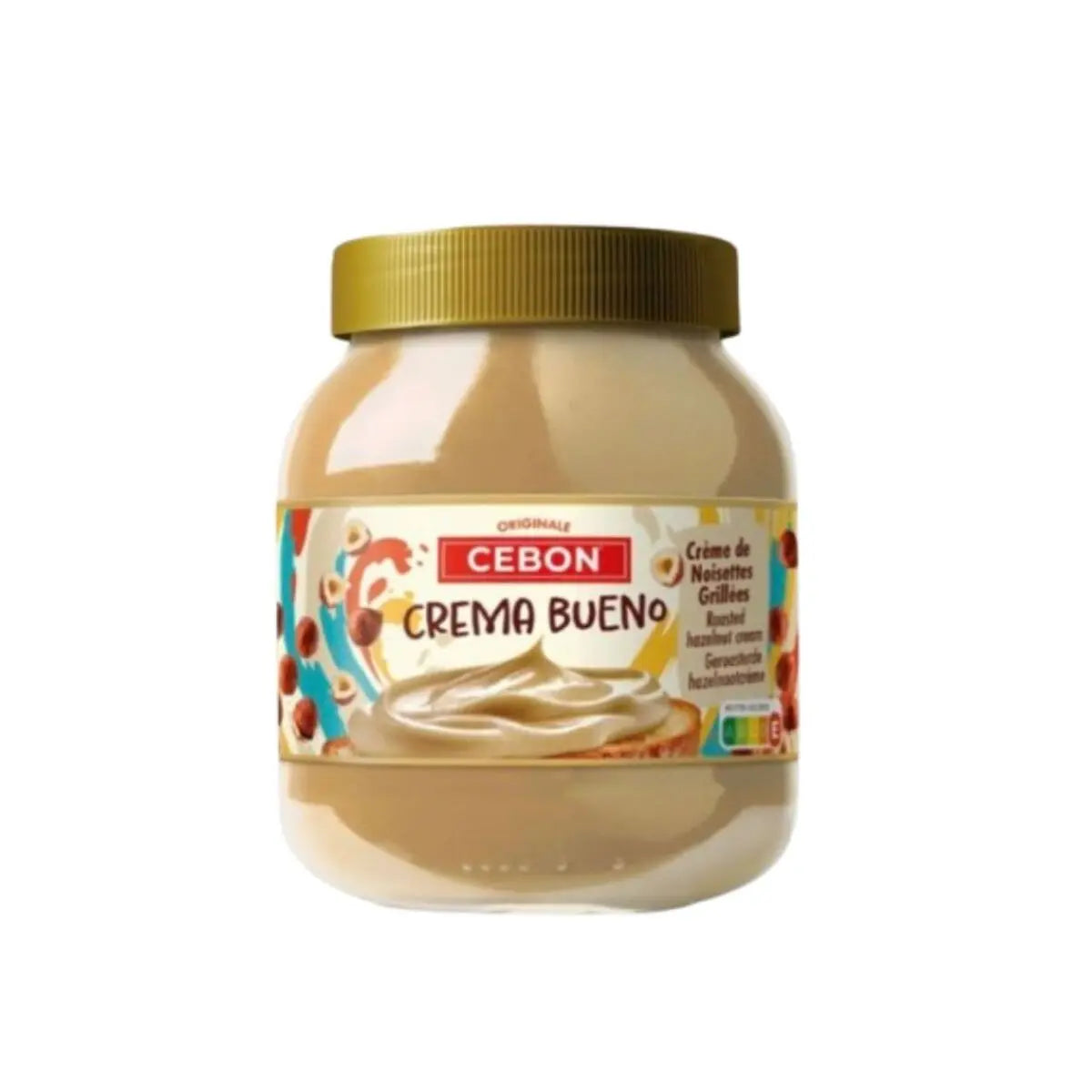 Crema Bueno - Crème de Noisettes Grillées 750g - Epicerie Barakka