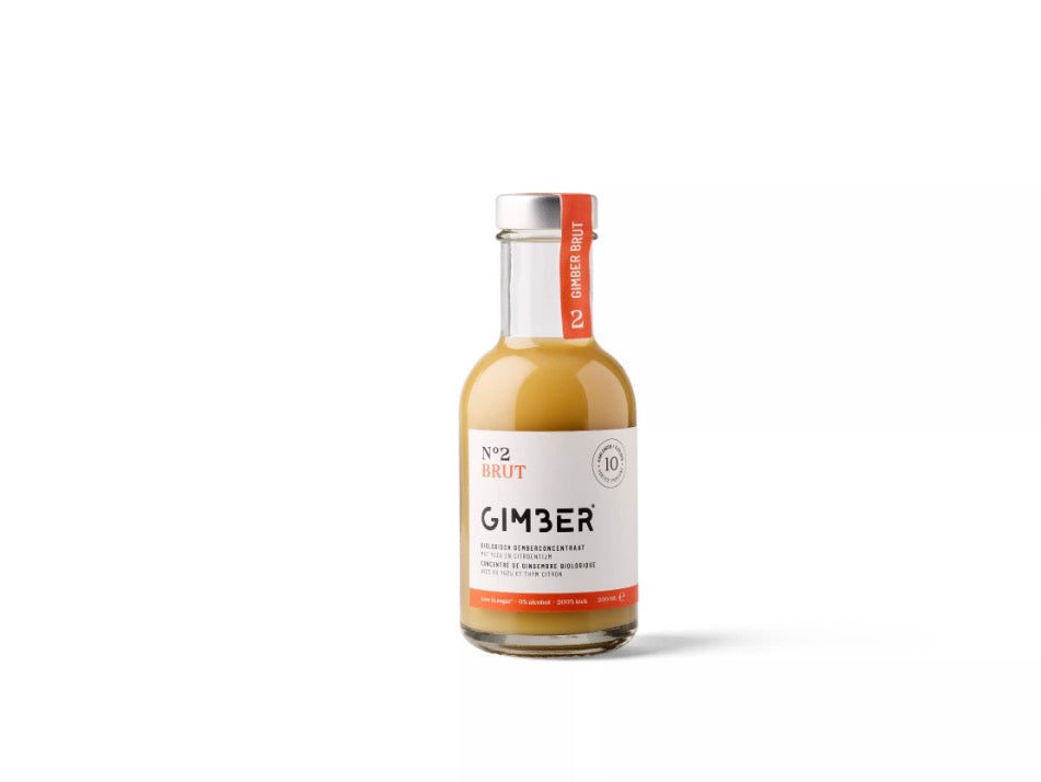 Concentré de Gingembre BIO N°2 Brut 200 ml – Gimber - Epicerie Barakka
