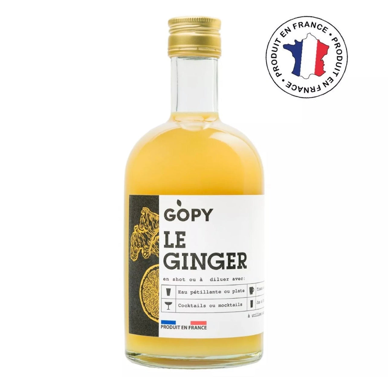 Gingembre goncentré – 55% 500ml - Gopy - Epicerie Barakka