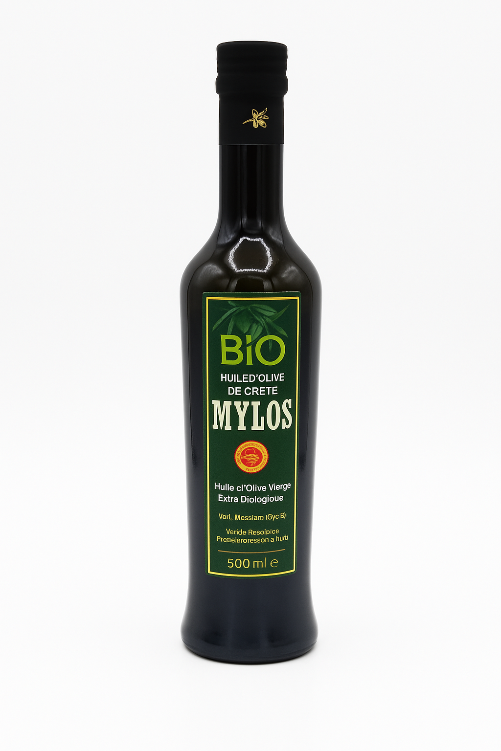 Huile d’Olive Vierge Extra Bio Mylos 500 ml - Epicerie Barakka