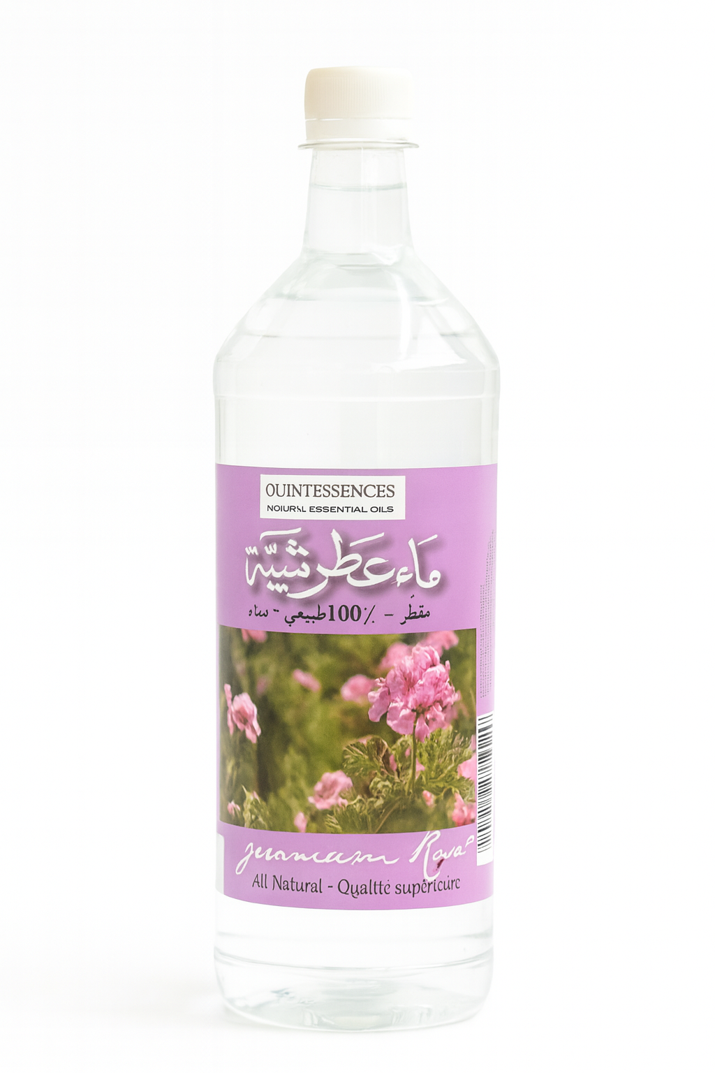 Eau de Géranium Quintessences 100% 1 Litre - TUNISIE - Epicerie Barakka