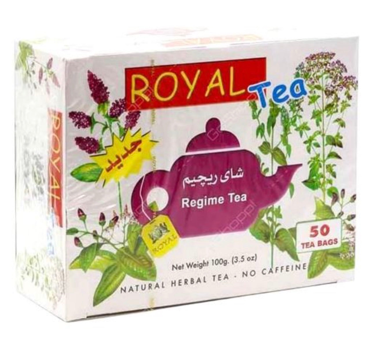 Royal Regime Tea - 50 Sachets - Epicerie Barakka