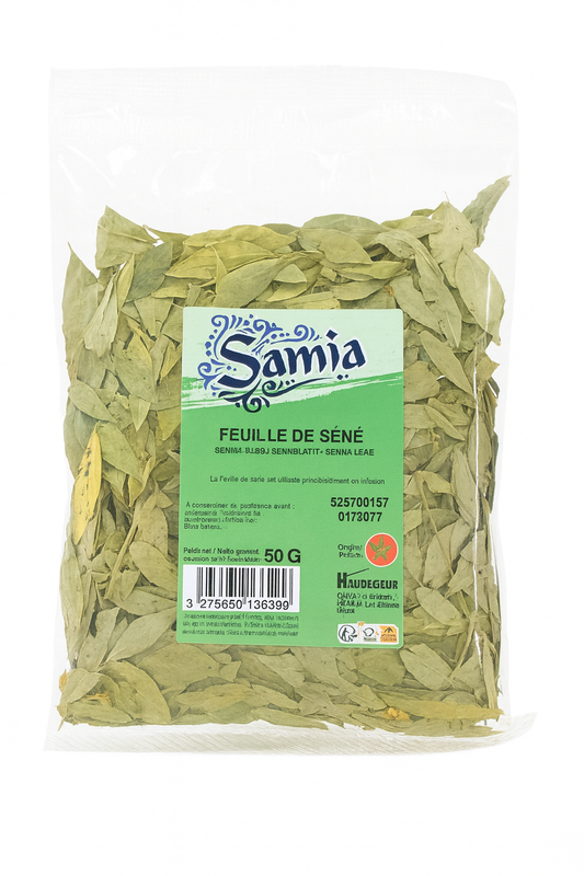 Feuille de Séné 50g - Epicerie Barakka