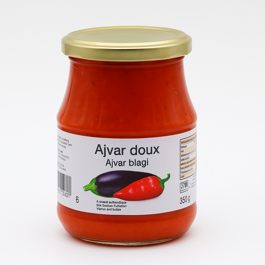 Ajvar Doux 350g Sfb - Epicerie Barakka