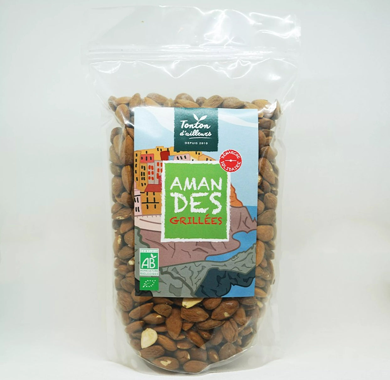Amandes Grillées BIO 250g Espagne - Epicerie Barakka
