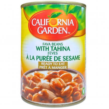 Fèves à la purée de sésame 400 g – California Garden - Epicerie Barakka