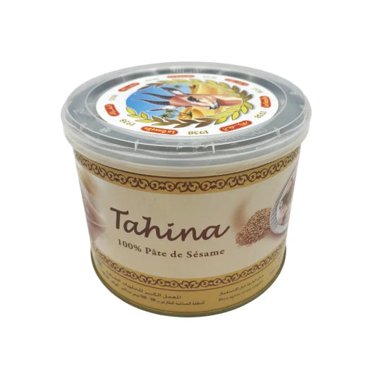 Tahina de Tunisie 100 % pâte de sésame 500 g - La Gazelle - Epicerie Barakka