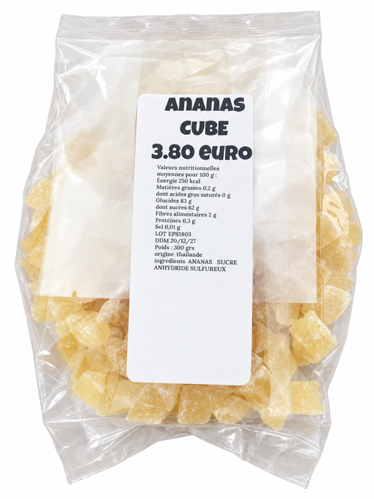 Ananas Cube - 300g - Epicerie Barakka