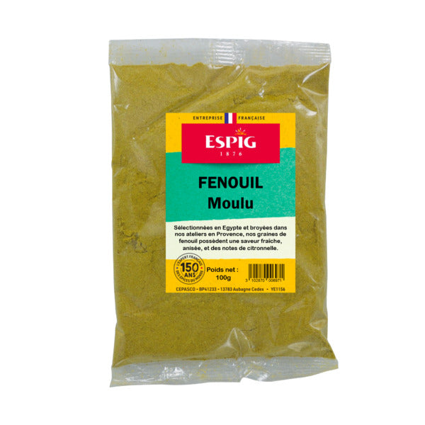 Fenouil moulue 100g - Espig - Epicerie Barakka