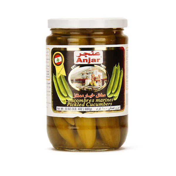 Concombres marinés 600 g – Anjar