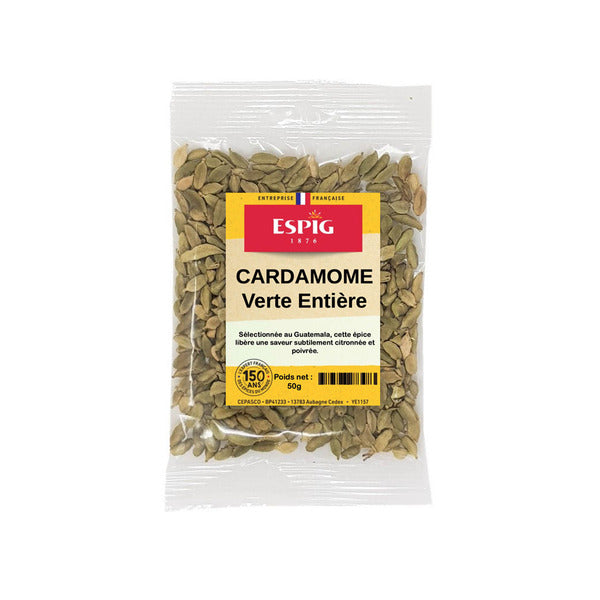 Cardamome Verte 50g - Espig - Epicerie Barakka
