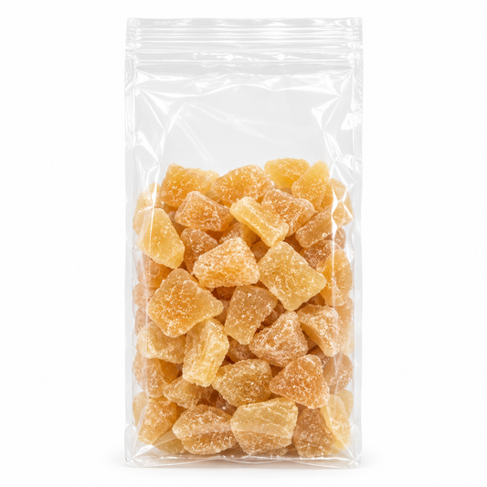 Gingembre confit cristallisé Bio & Équitable 250g - Chine - Epicerie Barakka