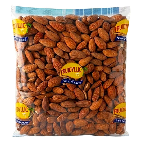 Amandes Grillées Sans Sel 400g - Fruidyllic