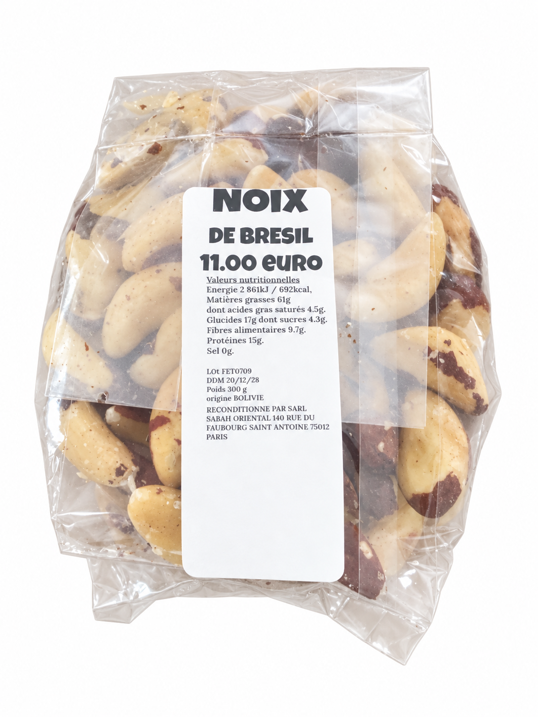 Noix du Brésil 300g - Bolivie - Epicerie Barakka