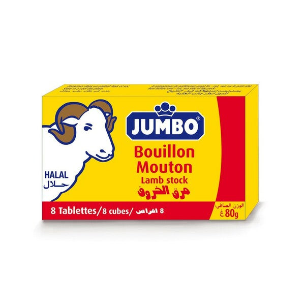 Bouillons x8 mouton 80g Jumbo