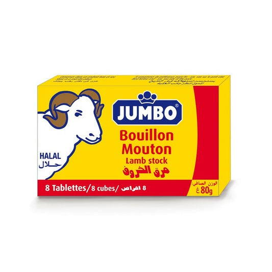 Bouillons x8 mouton 80g Jumbo