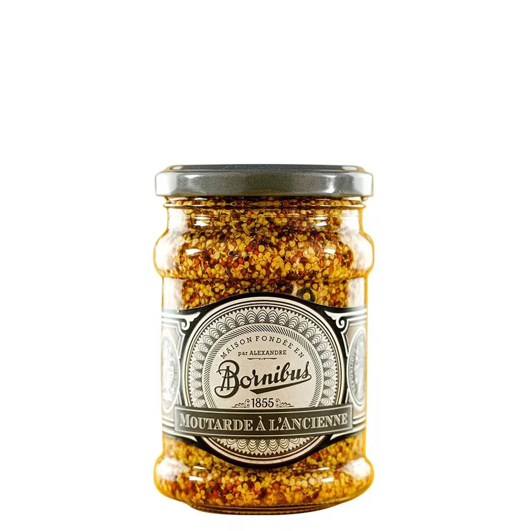 Moutarde à l’ancienne Bornibus 250 g