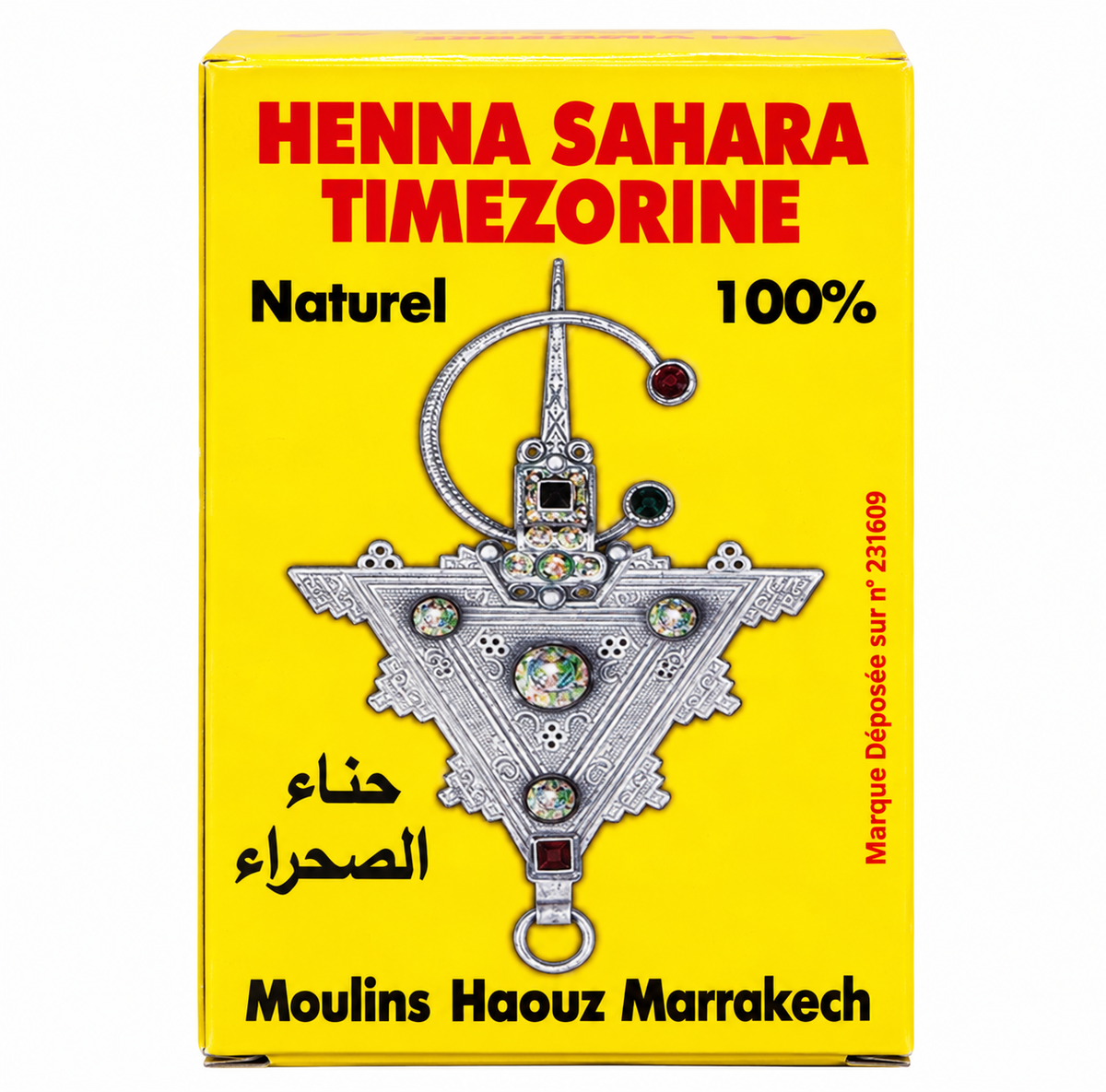 Henné Sahara Timezorine 100 % Naturel – Moulins Haouz - Epicerie Barakka
