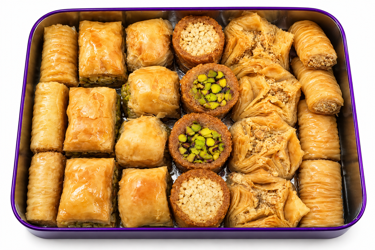 Assortiment Libanais de Baklava 430g – Al Sultan Sweets