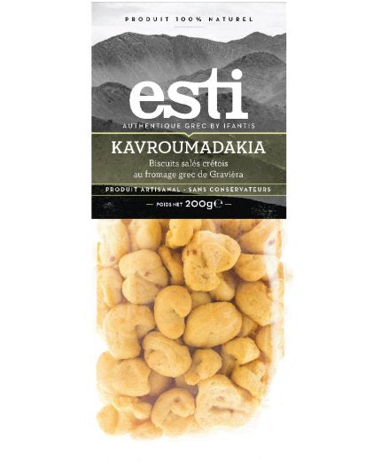Kavroumadakia – Biscuits au Fromage 200g  – Esti - Epicerie Barakka