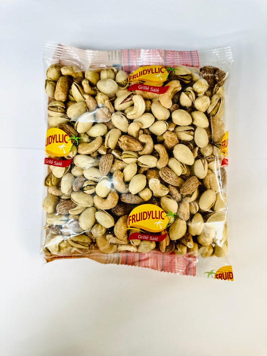 Mélange de fruits secs grillés salés - Epicerie Barakka