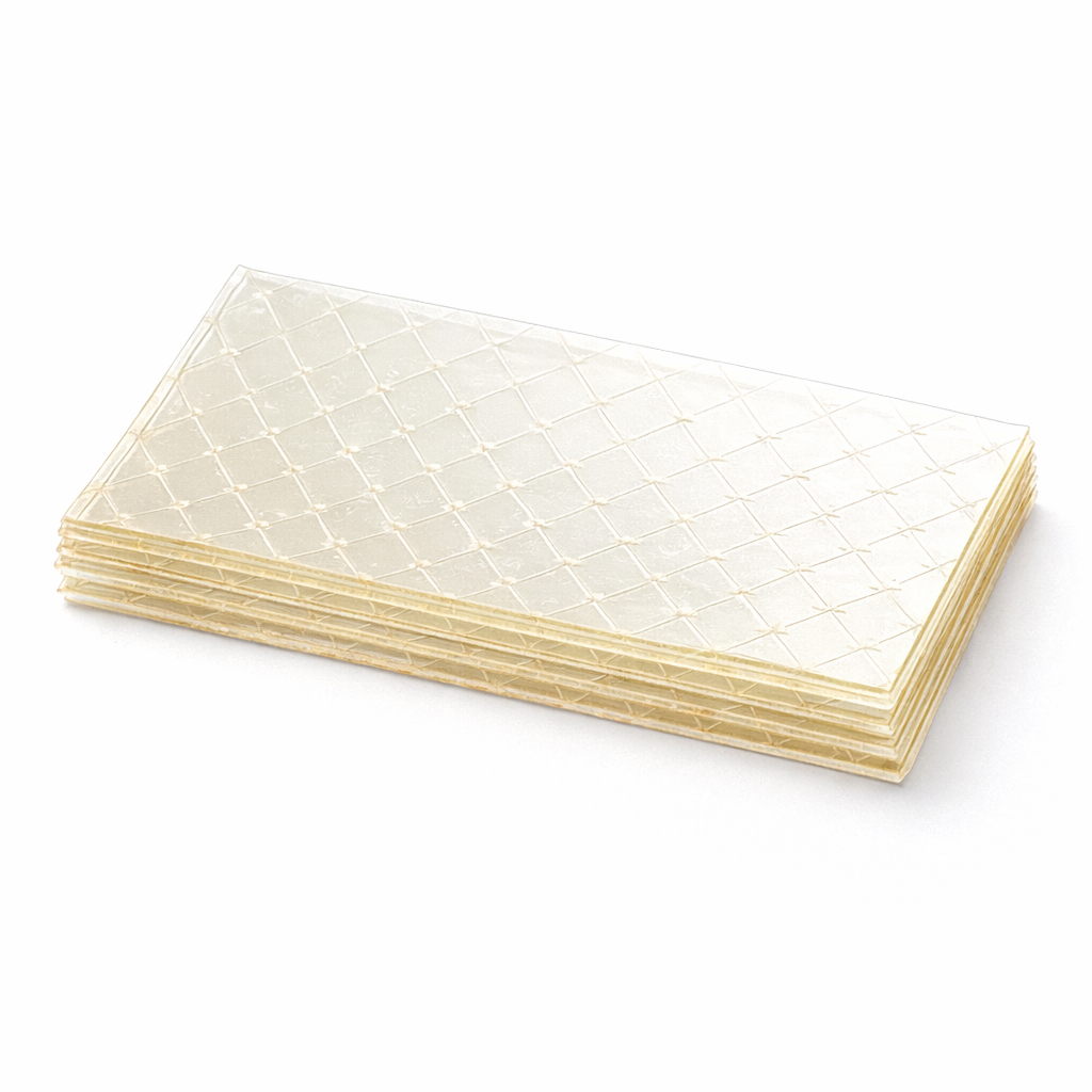 Feuilles de gélatine bovine Halal – Lot de 10